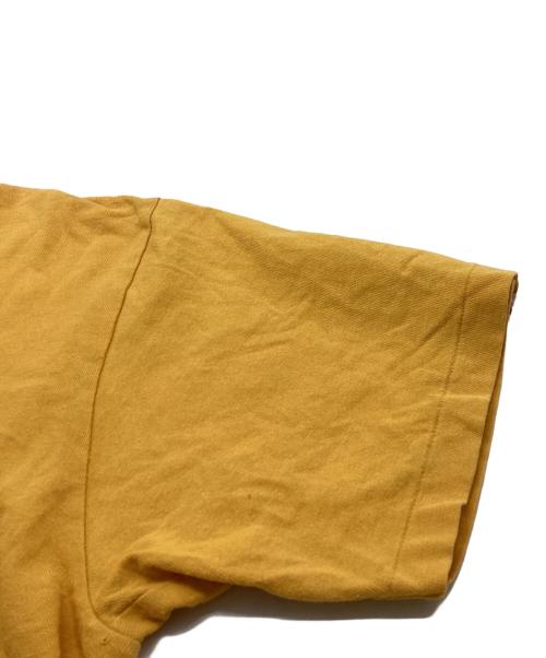 A BATHING APE（アベイシングエイプ）A BATHING APE (アベイシングエイプ) プリントTシャツ / 旧タグ イエロー サイズ:Mの古着・服飾アイテム