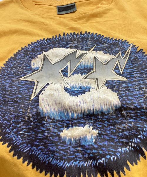 A BATHING APE（アベイシングエイプ）A BATHING APE (アベイシングエイプ) プリントTシャツ / 旧タグ イエロー サイズ:Mの古着・服飾アイテム