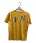 A BATHING APE (アベイシングエイプ) プリントTシャツ / 旧タグ イエロー サイズ:M：6000円