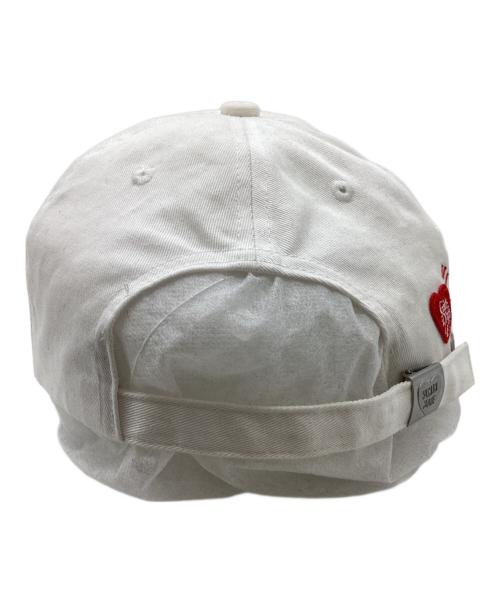 HUMAN MADE（ヒューマンメイド）HUMAN MADE (ヒューマンメイド) Girls Don’t Cry (ガールズ ドント クライ) GDC 6PANEL CAP / キャップ ホワイトの古着・服飾アイテム