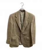 POLO RALPH LAURENポロ・ラルフローレン）の古着「ツイードテーラードジャケット / Tweed Tailored Jacket / 80s / 80年代 / USA製 / Made in U.S.A」｜ベージュ