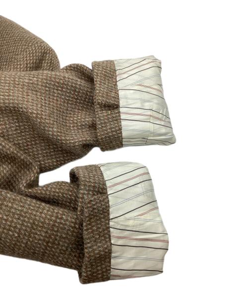 POLO RALPH LAUREN（ポロ・ラルフローレン）POLO RALPH LAUREN (ポロ・ラルフローレン) ツイードテーラードジャケット / Tweed Tailored Jacket / 80s / 80年代 / USA製 / Made in U.S.A ベージュ サイズ:不明の古着・服飾アイテム