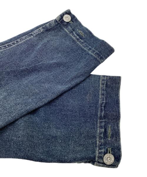 RRL（ダブルアールエル）RRL (ダブルアールエル) Indigo Cotton Jersey Jacket / インディゴ コットン ジャージ ジャケット  インディゴ サイズ:Lの古着・服飾アイテム