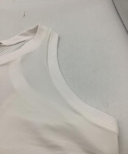 Acne studios（アクネ ストゥディオズ）ACNE STUDIOS (アクネ ストゥディオズ) Logo Tank Top Optic　FN-MN-TSHI000568 ホワイト サイズ:Ｍの古着・服飾アイテム