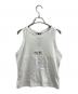 ACNE STUDIOS（アクネ ストゥディオズ）の古着「Logo Tank Top Optic　FN-MN-TSHI000568」｜ホワイト