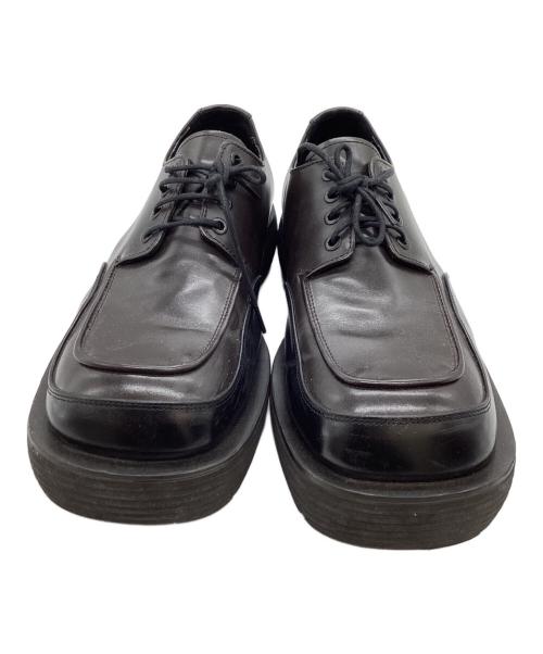 ANDERSSON BELL（アンダーソンベル）Andersson Bell (アンダーソンベル) Square Martin 23 Derby Shoes / スクエアトゥ / ダービーシューズ ブラウン サイズ:41の古着・服飾アイテム