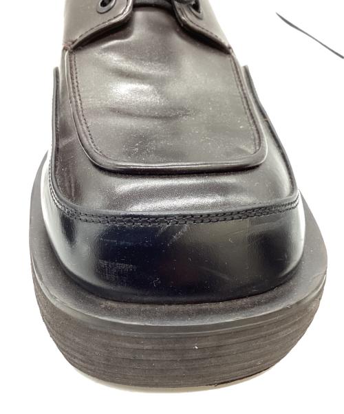 ANDERSSON BELL（アンダーソンベル）Andersson Bell (アンダーソンベル) Square Martin 23 Derby Shoes / スクエアトゥ / ダービーシューズ ブラウン サイズ:41の古着・服飾アイテム