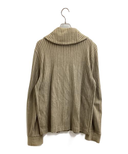 RRL（ダブルアールエル）RRL (ダブルアールエル) shawl collar cardigan / ショールカラーカーディガン / MNRRKNIM1K00008 ベージュ サイズ:XLの古着・服飾アイテム