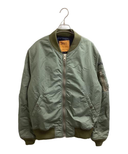 SCHOTT BROS.（ショット）SCHOTT BROS.　 (ショットブロス) Ron Herman (ロンハーマン) MA-1フライトジャケット オリーブ サイズ:Lの古着・服飾アイテム