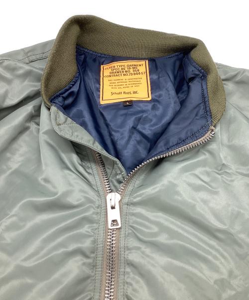 SCHOTT BROS.（ショット）SCHOTT BROS.　 (ショットブロス) Ron Herman (ロンハーマン) MA-1フライトジャケット オリーブ サイズ:Lの古着・服飾アイテム