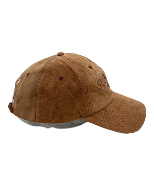 SUPREME（シュプリーム）Supreme (シュプリーム) Suede 6-Panel Cap brown / スウェード 6パネル キャップ ブラウン / 20SS ブラウン サイズ:FREEの古着・服飾アイテム