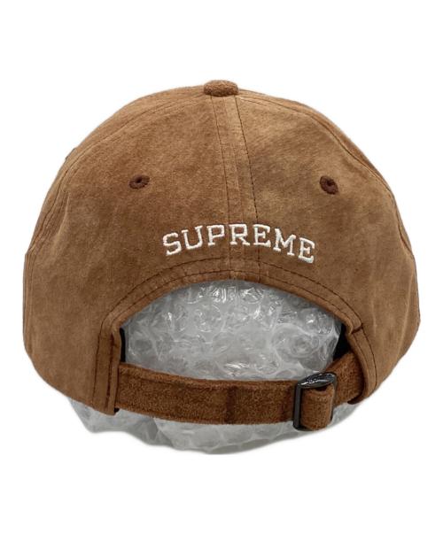 SUPREME（シュプリーム）Supreme (シュプリーム) Suede 6-Panel Cap brown / スウェード 6パネル キャップ ブラウン / 20SS ブラウン サイズ:FREEの古着・服飾アイテム