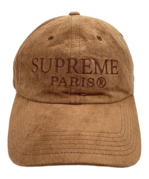 SUPREME（シュプリーム）Supreme (シュプリーム) Suede 6-Panel Cap brown / スウェード 6パネル キャップ ブラウン / 20SS ブラウン サイズ:FREEの古着・服飾アイテム