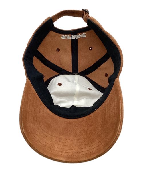SUPREME（シュプリーム）Supreme (シュプリーム) Suede 6-Panel Cap brown / スウェード 6パネル キャップ ブラウン / 20SS ブラウン サイズ:FREEの古着・服飾アイテム