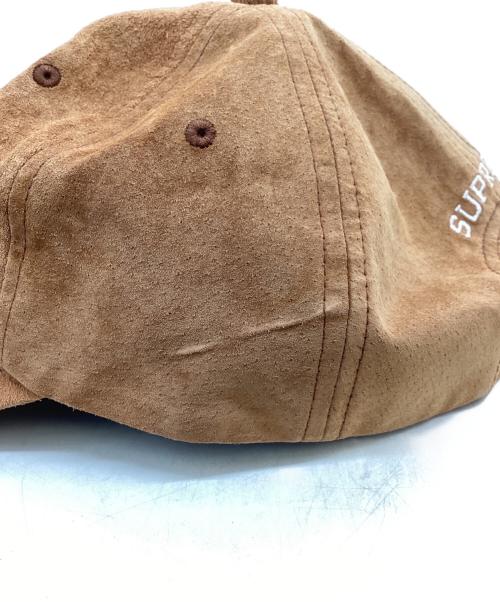 SUPREME（シュプリーム）Supreme (シュプリーム) Suede 6-Panel Cap brown / スウェード 6パネル キャップ ブラウン / 20SS ブラウン サイズ:FREEの古着・服飾アイテム