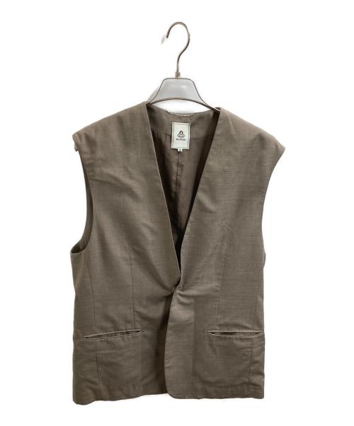 MANDO（マンドー）MANDO (マンドー) TAILORED VEST / 22292-001 / MADE IN JAPAN グレー サイズ:2の古着・服飾アイテム