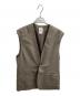MANDO（マンドー）の古着「TAILORED VEST / 22292-001 / MADE IN JAPAN」｜グレー