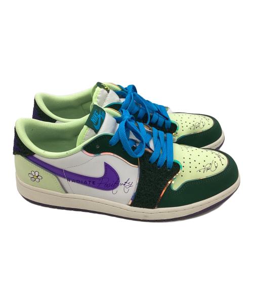 NIKE（ナイキ）NIKE (ナイキ) AIR JORDAN 1 LOW OG DOERNBECHER GORGE　FD9665-351　海外限定 グリーン サイズ:28.5cmの古着・服飾アイテム