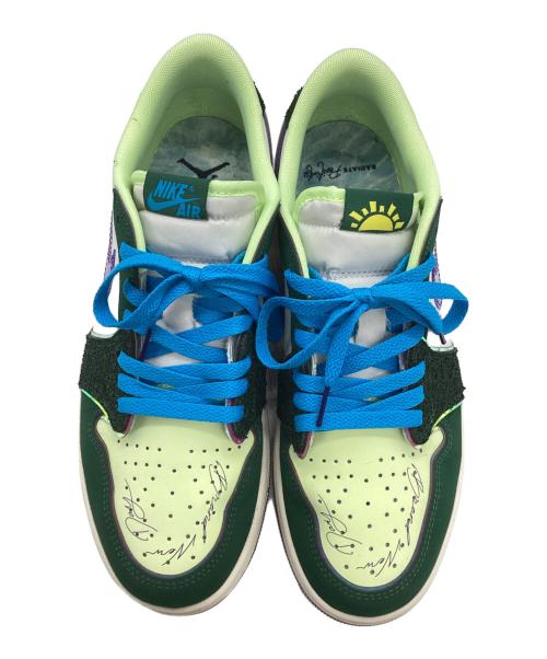 NIKE（ナイキ）NIKE (ナイキ) AIR JORDAN 1 LOW OG DOERNBECHER GORGE　FD9665-351　海外限定 グリーン サイズ:28.5cmの古着・服飾アイテム