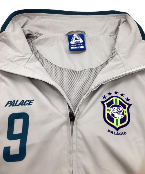PALACE（パレス）PALACE (パレス) PRO TEAM 02 SHELL JACKET / プロチーム 02 シェルジャケット グレー サイズ:Lの古着・服飾アイテム