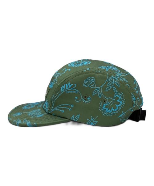 SUPREME（シュプリーム）Supreme (シュプリーム) Floral Jacquard Camp Cap / フローラルジャガードキャンプキャップ / 25SS グリーンの古着・服飾アイテム