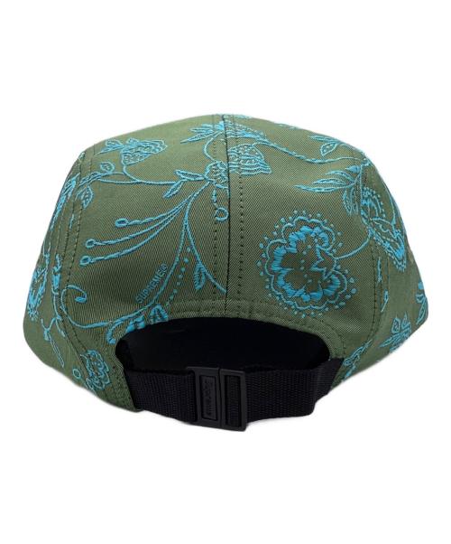 SUPREME（シュプリーム）Supreme (シュプリーム) Floral Jacquard Camp Cap / フローラルジャガードキャンプキャップ / 25SS グリーンの古着・服飾アイテム