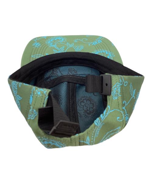 SUPREME（シュプリーム）Supreme (シュプリーム) Floral Jacquard Camp Cap / フローラルジャガードキャンプキャップ / 25SS グリーンの古着・服飾アイテム