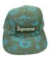 Supreme (シュプリーム) Floral Jacquard Camp Cap / フローラルジャガードキャンプキャップ / 25SS グリーン：9000円