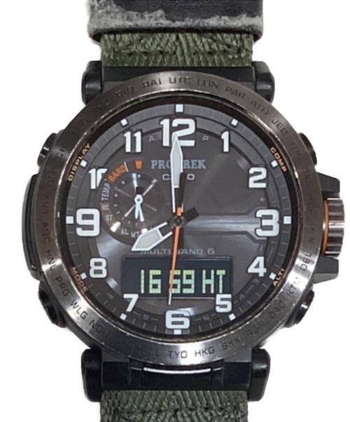 CASIO（カシオ）CASIO (カシオ) 腕時計 / PRW-6600YB ブラックの古着・服飾アイテム