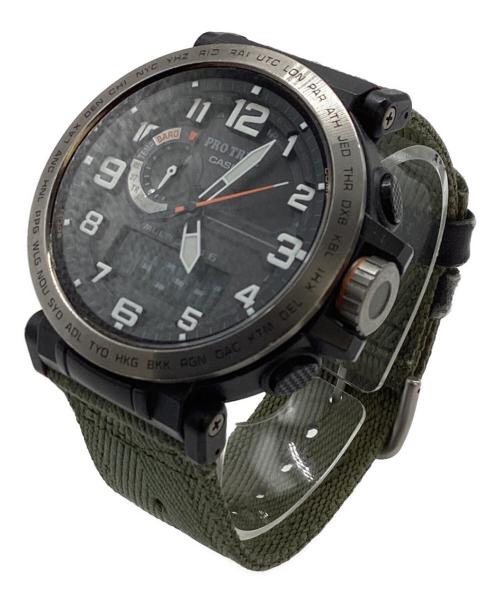CASIO（カシオ）CASIO (カシオ) 腕時計 / PRW-6600YB ブラックの古着・服飾アイテム