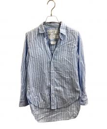 Frank&Eileen（フランクアンドアイリーン）の古着「GRAYSON スキッパーシャツ / 2510700538」｜ブルー