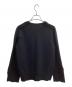 BALENCIAGA (バレンシアガ) インサイドアウトVネックニット / Inside-out V-neck knit   ブラック サイズ:38：18000円