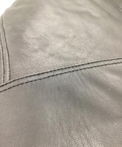 MICHAEL KORS（マイケル・コース）MICHAEL KORS (マイケル・コース) ライダースジャケット　77Q1082M62 ブラック サイズ:XSの古着・服飾アイテム