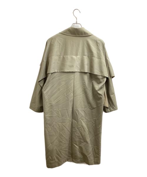 ENFOLD（エンフォルド）ENFOLD　 (エンフォルド) ギャバンレイヤード トレンチコート ベージュ サイズ:36の古着・服飾アイテム