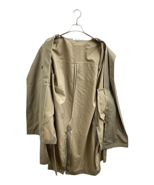 ENFOLD（エンフォルド）ENFOLD　 (エンフォルド) ギャバンレイヤード トレンチコート ベージュ サイズ:36の古着・服飾アイテム