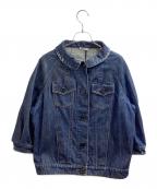 MIU MIUミュウミュウ）の古着「デニムジャケット / GWG068 1FIY」｜インディゴ