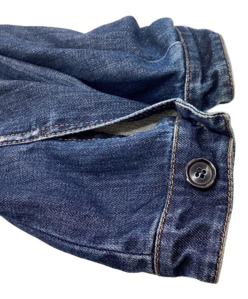 MIU MIU（ミュウミュウ）MIU MIU (ミュウミュウ) デニムジャケット / GWG068 1FIY インディゴ サイズ:38の古着・服飾アイテム