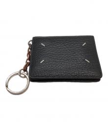 Maison Margiela（メゾンマルジェラ）の古着「4ステッチ レザー カードケース/S56UI0128」｜ブラック