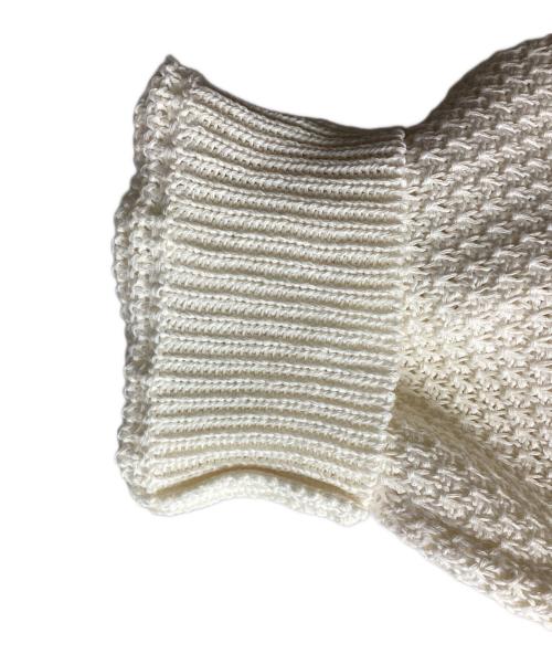 MACPHEE（マカフィー）MACPHEE (マカフィー) ギマコットン プルオーバーロングスリーブポロ / 12-02-42-02212 ホワイト サイズ:Sの古着・服飾アイテム