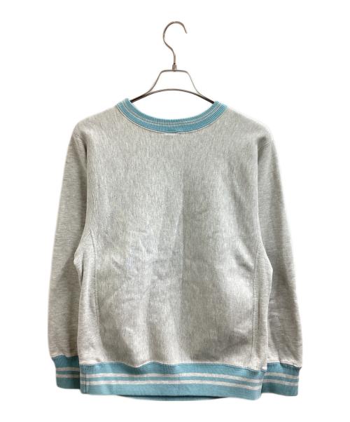 Champion REVERSE WEAVE（チャンピオン リバース ウィーブ）Champion REVERSE WEAVE (チャンピオン リバース ウィーブ) リブライン リバースウィーブスウェット　刺繍タグ USA製 90s グレー サイズ:Mの古着・服飾アイテム
