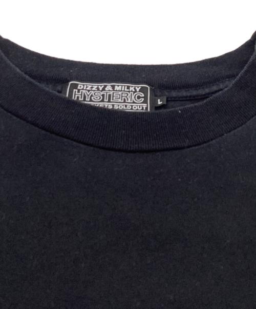 Hysteric Glamour（ヒステリックグラマー）Hysteric Glamour (ヒステリックグラマー) CHAOST LONG SLEEVE T-shirt / 長袖CHAOSTシャツ / 02223CL17 / MAde in JAPAN / 日本製 ブラック サイズ:Lの古着・服飾アイテム