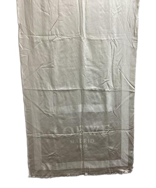 LOEWE（ロエベ）LOEWE (ロエベ) ストール ベージュの古着・服飾アイテム