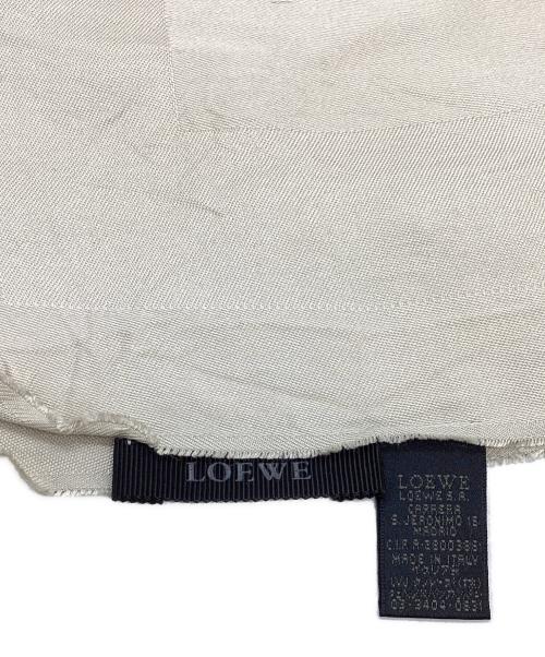LOEWE（ロエベ）LOEWE (ロエベ) ストール ベージュの古着・服飾アイテム
