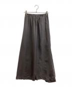 ATONエイトン）の古着「ロングスカート / SKAGKM0213」｜グレー