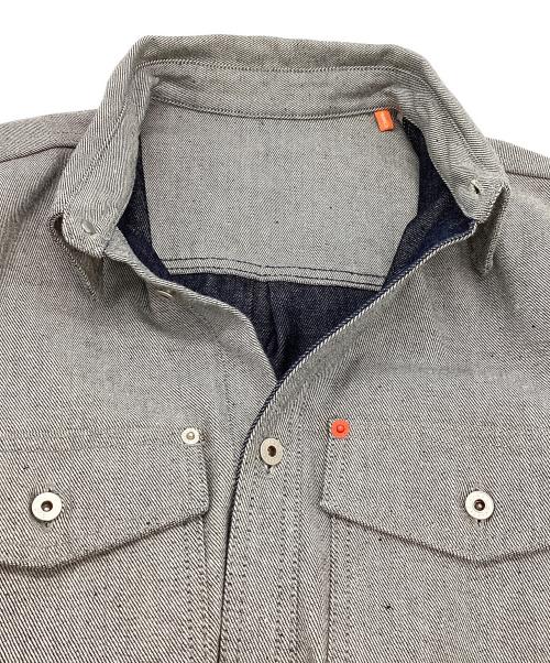 HERON PRESTON（ヘロンプレストン）HERON PRESTON (ヘロンプレストン) デニムジャケット / HMYD007S21DEN002 グレー サイズ:Sの古着・服飾アイテム