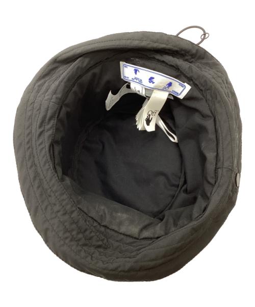 OFFWHITE（オフホワイト）OFFWHITE (オフホワイト) FOR THE NATURE PADD TRECK HAT　OMLA014R21FAB001 ブラック サイズ:O/Sの古着・服飾アイテム