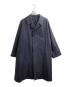A.PRESSE（アプレッセ）の古着「Balmacaan Coat / バルカマンコート　22SAP-01-08H」｜ネイビー