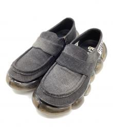 grounds×YUEQI QI（グラウンズ×ユェチ チ）の古着「recycled denim loafer」｜ブラック