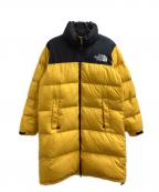 THE NORTH FACEザ ノース フェイス）の古着「LONG NUPTSE COAT/ ロングヌプシコート / NDW91951」｜イエロー