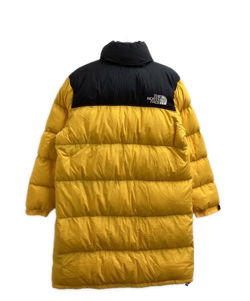 THE NORTH FACE（ザ ノース フェイス）THE NORTH FACE (ザ ノース フェイス) LONG NUPTSE COAT/ ロングヌプシコート / NDW91951 イエロー サイズ:Mの古着・服飾アイテム
